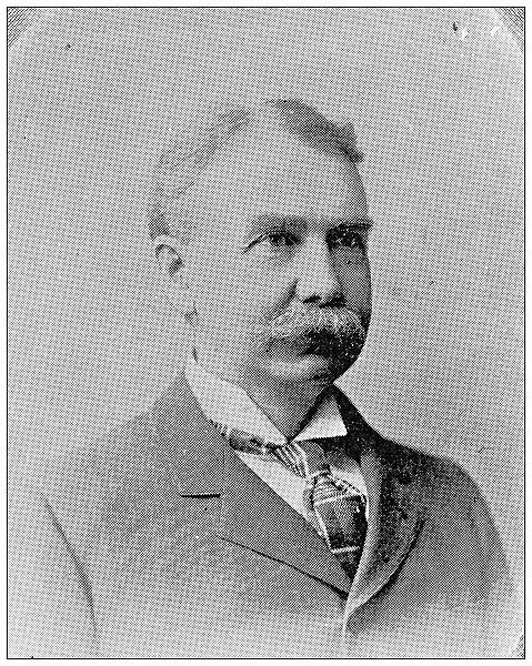 Antique photograph from Lawrence, Kansas, in 1898: George Innes