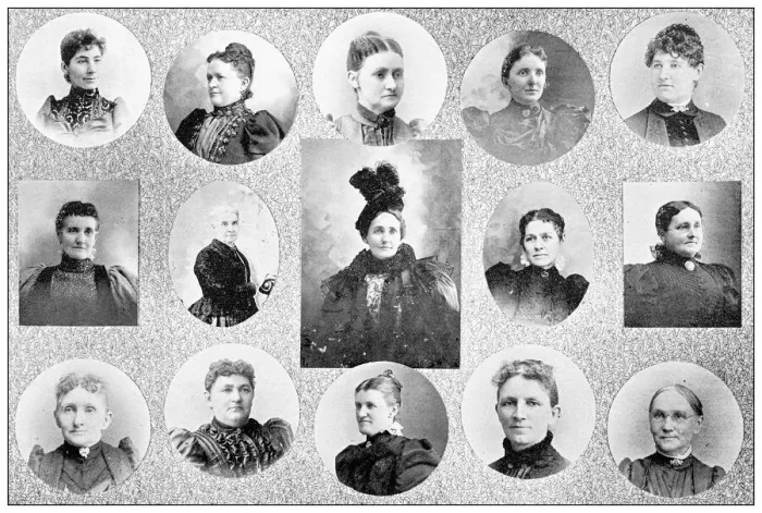 Framed Print : Antique photograph from Lawrence, Kansas, in 1898: Ingleside Club Framed Print : Antique photograph from Lawrence, Kansas, in 1898: Ingleside Club