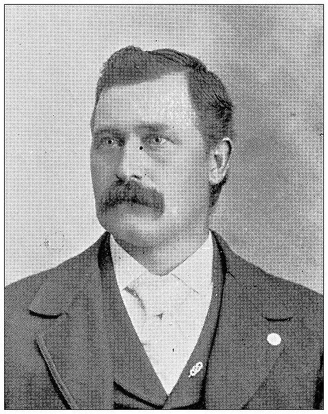 Antique photograph from Lawrence, Kansas, in 1898: Joel Gustafson