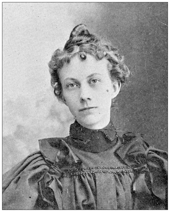 Framed Print : Antique photograph from Lawrence, Kansas, in 1898: Eula C Lyons Framed Print : Antique photograph from Lawrence, Kansas, in 1898: Eula C Lyons
