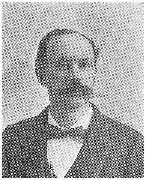 Antique photograph from Lawrence, Kansas, in 1898: F H Klock, Councilman