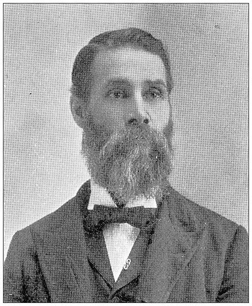 Antique photograph from Lawrence, Kansas, in 1898: T F Newby, Councilman