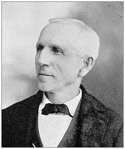 Antique photograph from Lawrence, Kansas, in 1898: Alex Shaw, Councilman
