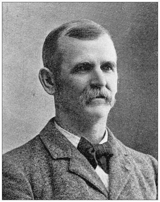 Framed Print : Antique photograph from Lawrence, Kansas, in 1898: Chas H Hoyt, Railway mail service