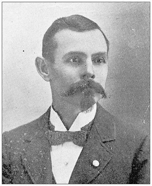 Antique photograph from Lawrence, Kansas, in 1898: Wm H Moys