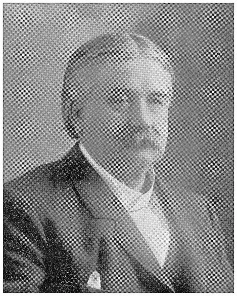 Antique photograph from Lawrence, Kansas, in 1898: Hon Geo J Barker, Representative 13th disctrict