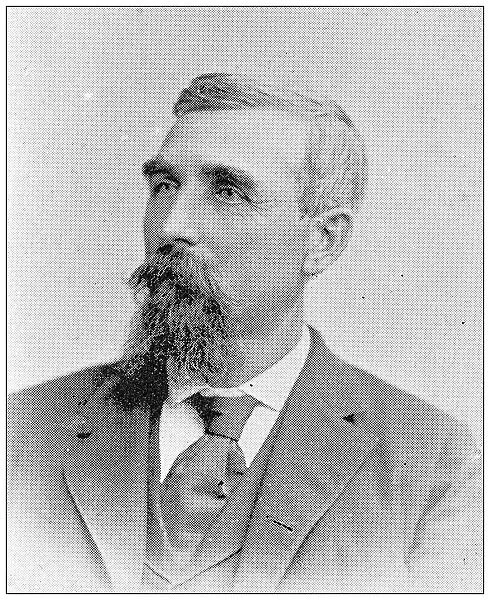 Antique photograph from Lawrence, Kansas, in 1898: John C Moore, Sheriff