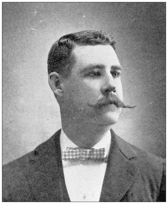 Framed Print : Antique photograph from Lawrence, Kansas, in 1898: Samuel P Moore, Treasurer Framed Print : Antique photograph from Lawrence, Kansas, in 1898: Samuel P Moore, Treasurer