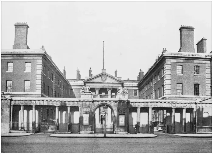 Framed Print : Antique photograph of London: Admiralty Framed Print : Antique photograph of London: Admiralty