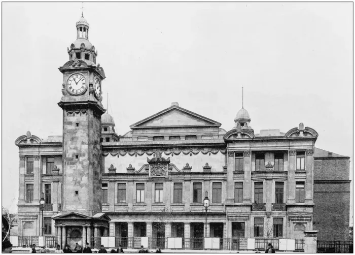 Framed Print : Antique photograph of London: The Peoples Palace Framed Print : Antique photograph of London: The Peoples Palace