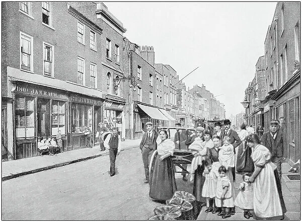 Antique photograph of London: St George's Street