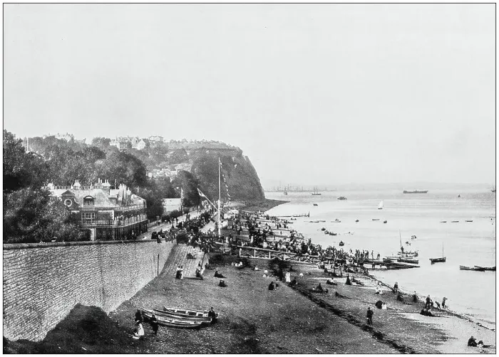 Framed Print : Antique photograph of Penarth Framed Print : Antique photograph of Penarth