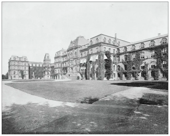 Framed Print : Antique photograph: Vassar College, Poughkeepsie, New York Framed Print : Antique photograph: Vassar College, Poughkeepsie, New York