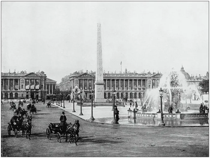 Framed Print : Antique photograph of World's famous sites: Paris Framed Print : Antique photograph of World's famous sites: Paris