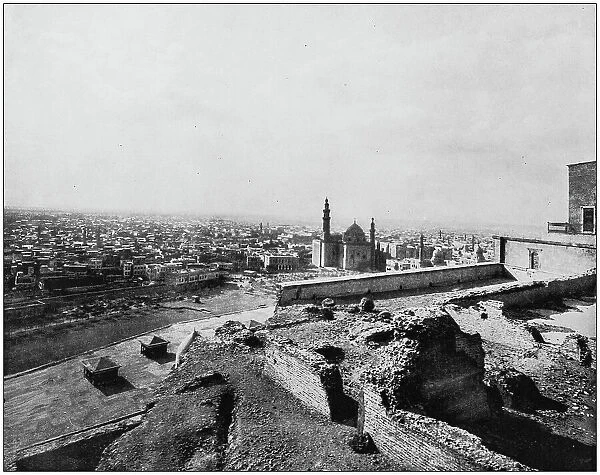 Antique photographs of Holy Land, Egypt and Middle East: Cairo