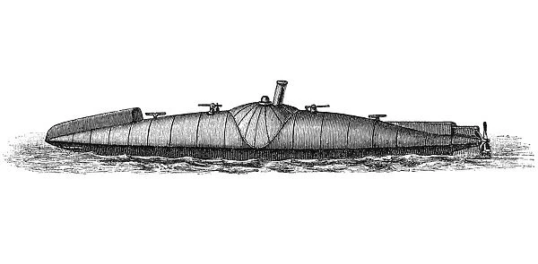 Antique submarine