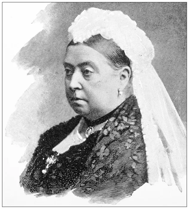 Framed Print : Antique travel photographs of England: Queen Victoria