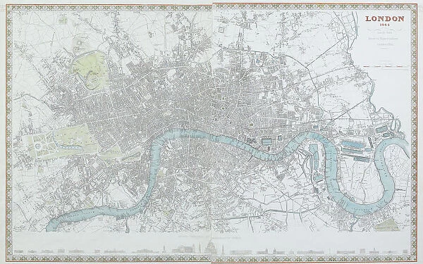 antiquity, archival, cartography, city, england, geographical, geography, great britain