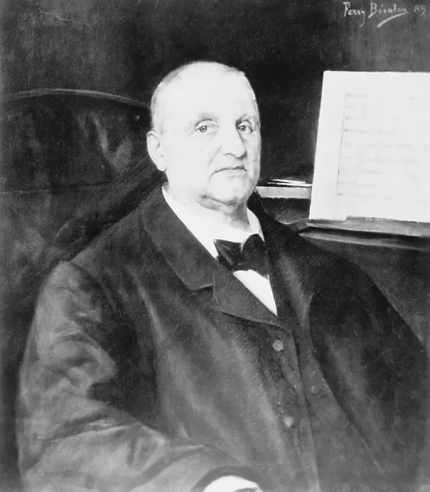 Framed Print : Anton Bruckner by Jerry Branton Framed Print : Anton Bruckner by Jerry Branton