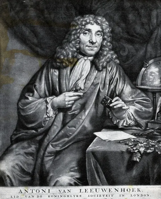 Framed Print : Antoni van Leeuwenhoek Engraving Framed Print : Antoni van Leeuwenhoek Engraving
