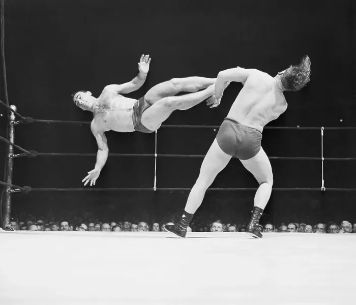 Framed Print : Antonio Rocca and Lord Leslie Carlton Wrestling Framed Print : Antonio Rocca and Lord Leslie Carlton Wrestling