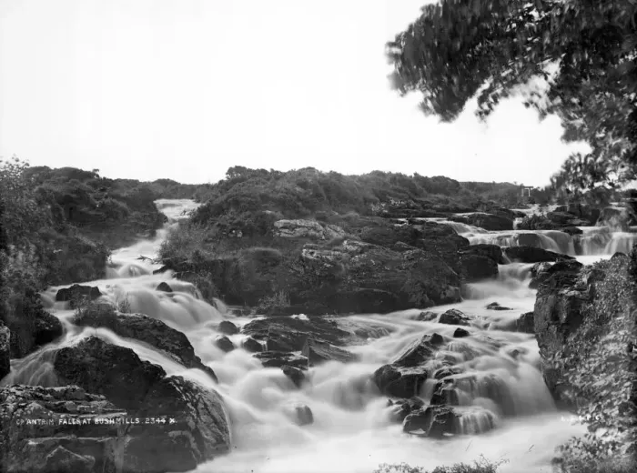 Framed Print : Antrim Falls Framed Print : Antrim Falls