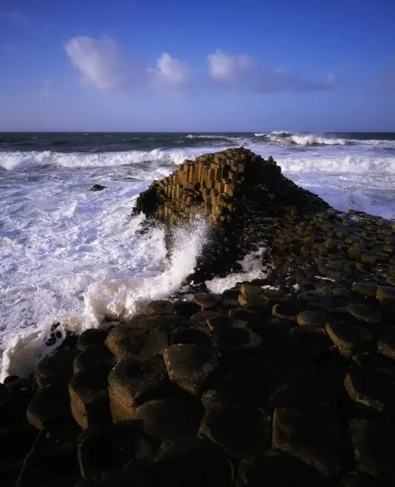 Framed Print : Co Antrim, The Giants Causeway, Ireland Framed Print : Co Antrim, The Giants Causeway, Ireland