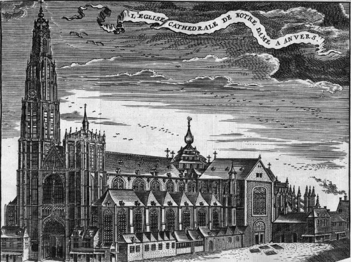 Framed Print : Antwerp Cathedral Framed Print : Antwerp Cathedral