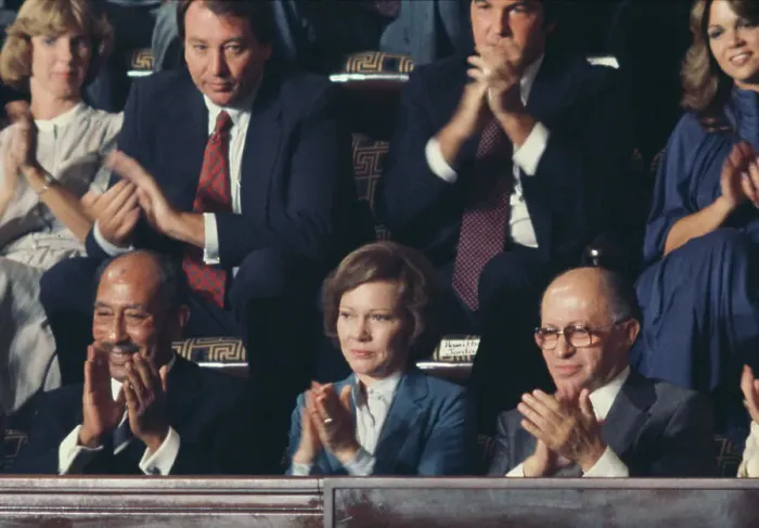 Framed Print : Anwar Al Sadat, Rosalynn Carter, Menachem Begin Framed Print : Anwar Al Sadat, Rosalynn Carter, Menachem Begin