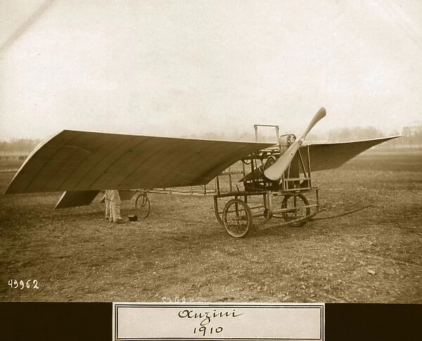 Anzani. November 1909: An Anzani monoplane