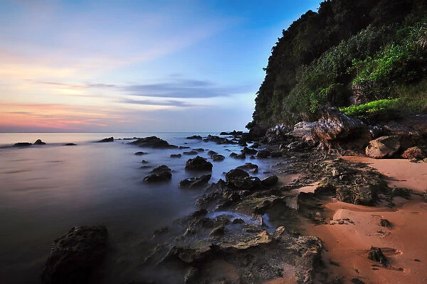 Ao Yang Beach. Ao Yang is located in Chathaburi province, Thailand