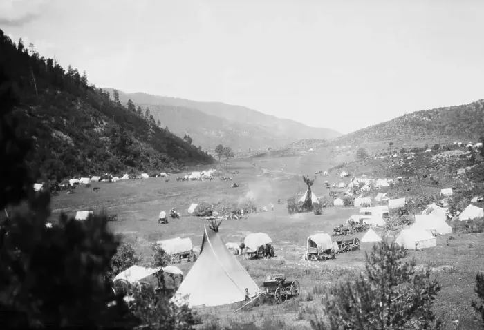 Framed Print : Last Apache Encampment Framed Print : Last Apache Encampment