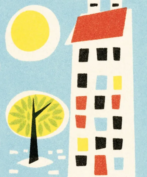 Framed Print : Apartment building Framed Print : Apartment building