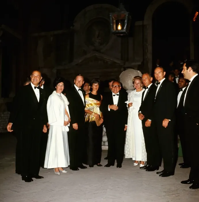 Framed Print : Apollo 11 Astronauts In Rome