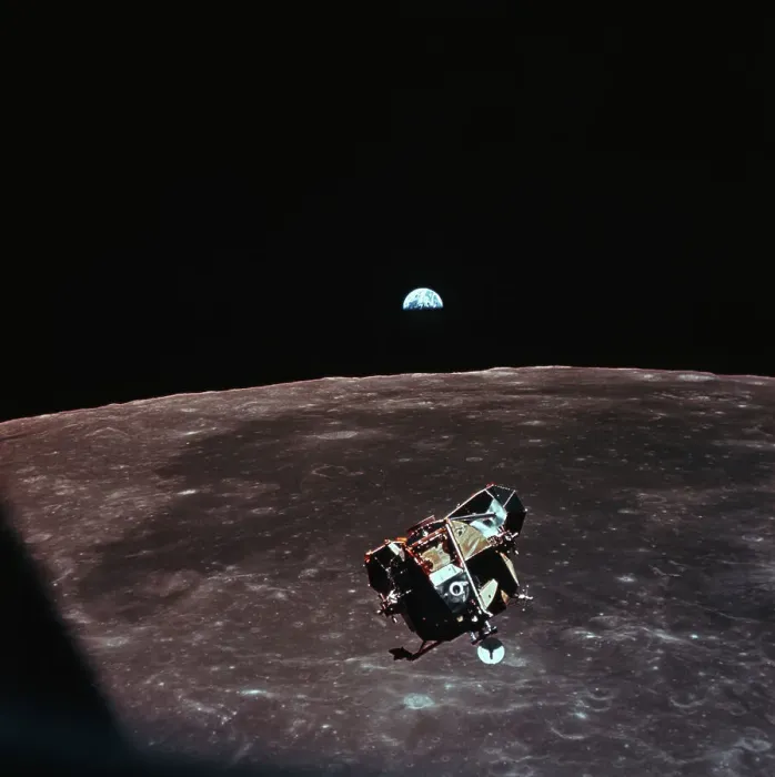 Framed Print : Apollo 11 Lunar Module