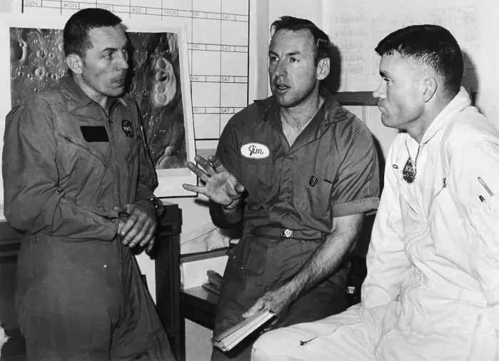 Framed Print : Apollo 13 Astronauts Talking