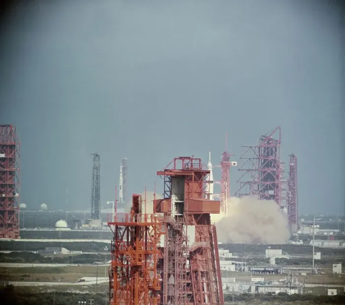 Framed Print : Apollo 7 Launch Framed Print : Apollo 7 Launch