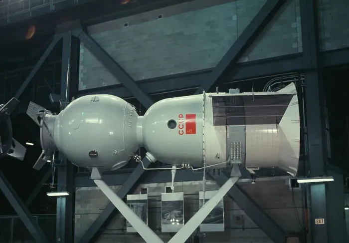 Framed Print : Apollo-Soyuz Mock-Up