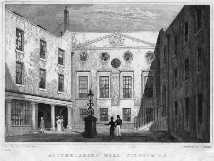 Framed Print : Apothecaries Hall