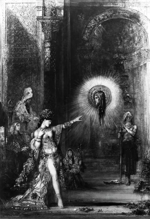 Framed Print : Apparition of John the Baptist by Gustave Moreau Framed Print : Apparition of John the Baptist by Gustave Moreau