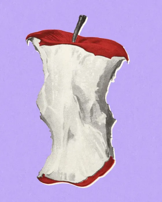 Framed Print : Apple Core Framed Print : Apple Core