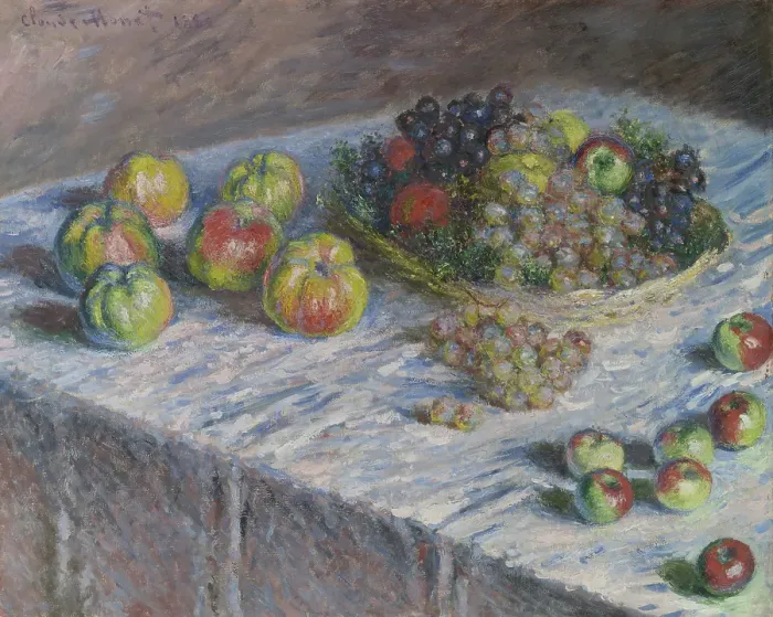 Framed Print : Apples And Grapes Framed Print : Apples And Grapes