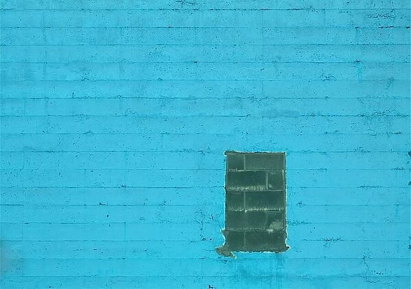Aquamarine Colored Concrete