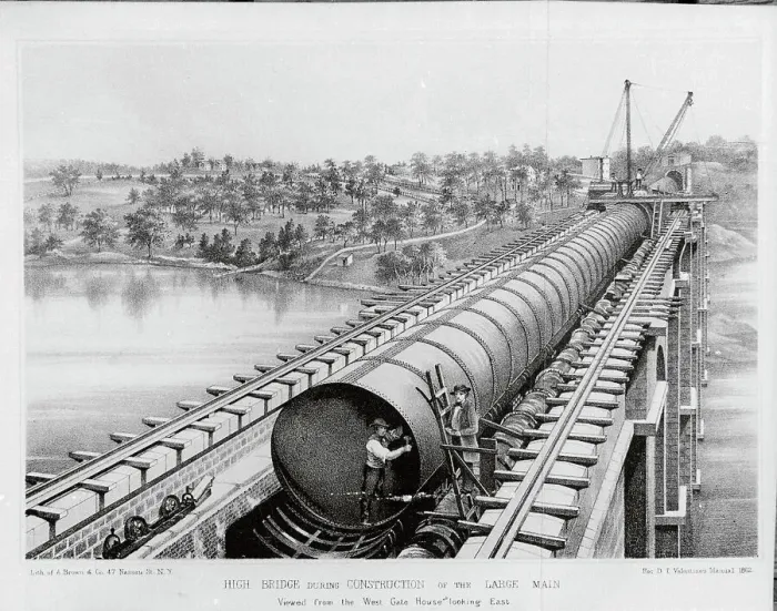 Framed Print : Aqueduct During Construction Framed Print : Aqueduct During Construction
