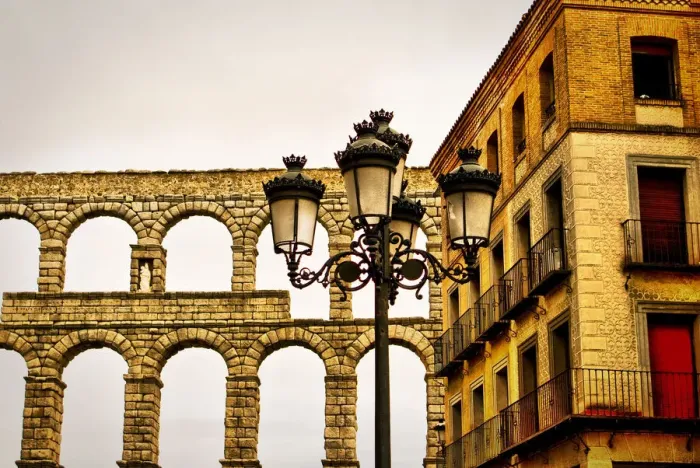 Framed Print : Aqueduct of Segovia Framed Print : Aqueduct of Segovia