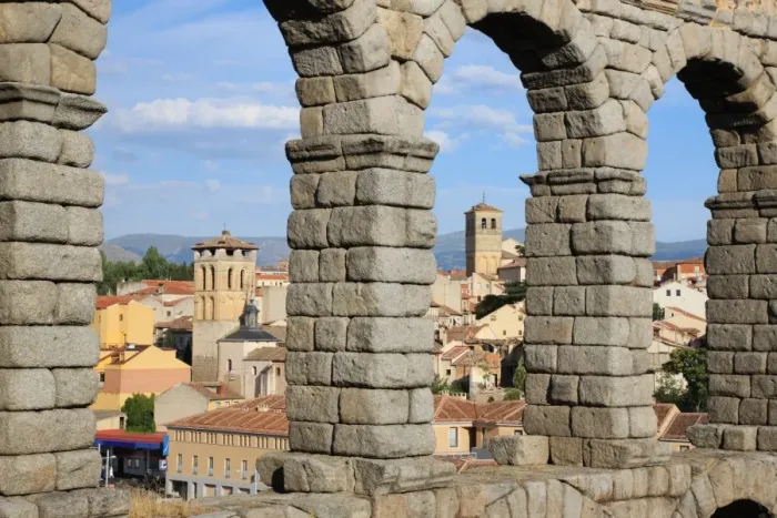 Framed Print : Aqueduct, Segovia, Spain Framed Print : Aqueduct, Segovia, Spain