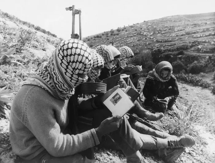 Framed Print : Arab Commandos Read Mao Little Red Book Framed Print : Arab Commandos Read Mao Little Red Book