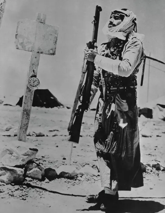 Framed Print : Arab Legion Sentry With Alarm Clock Framed Print : Arab Legion Sentry With Alarm Clock