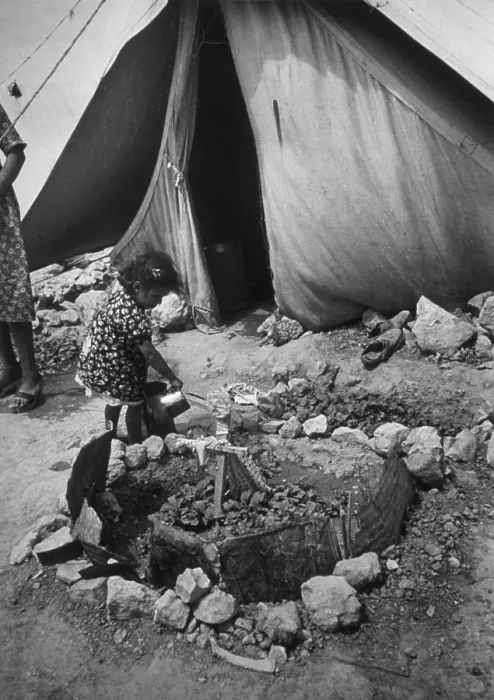 Framed Print : Arab Refugees Framed Print : Arab Refugees