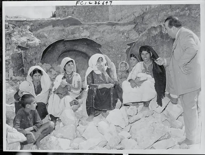 Framed Print : Arab Women with Children Framed Print : Arab Women with Children